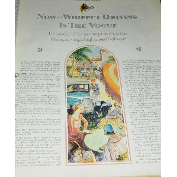 Ladies Home Journal 1927 Ads Nail Styling Hair Care Fashions Home Kewpies Cars - Picture 7 of 11